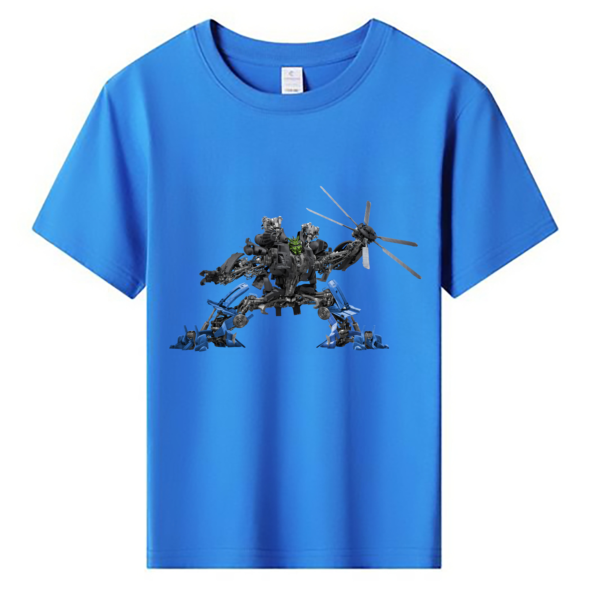 （画像用） Transformers トランスフォーマー 綿100％キッズTシャツ（フロントプリント）